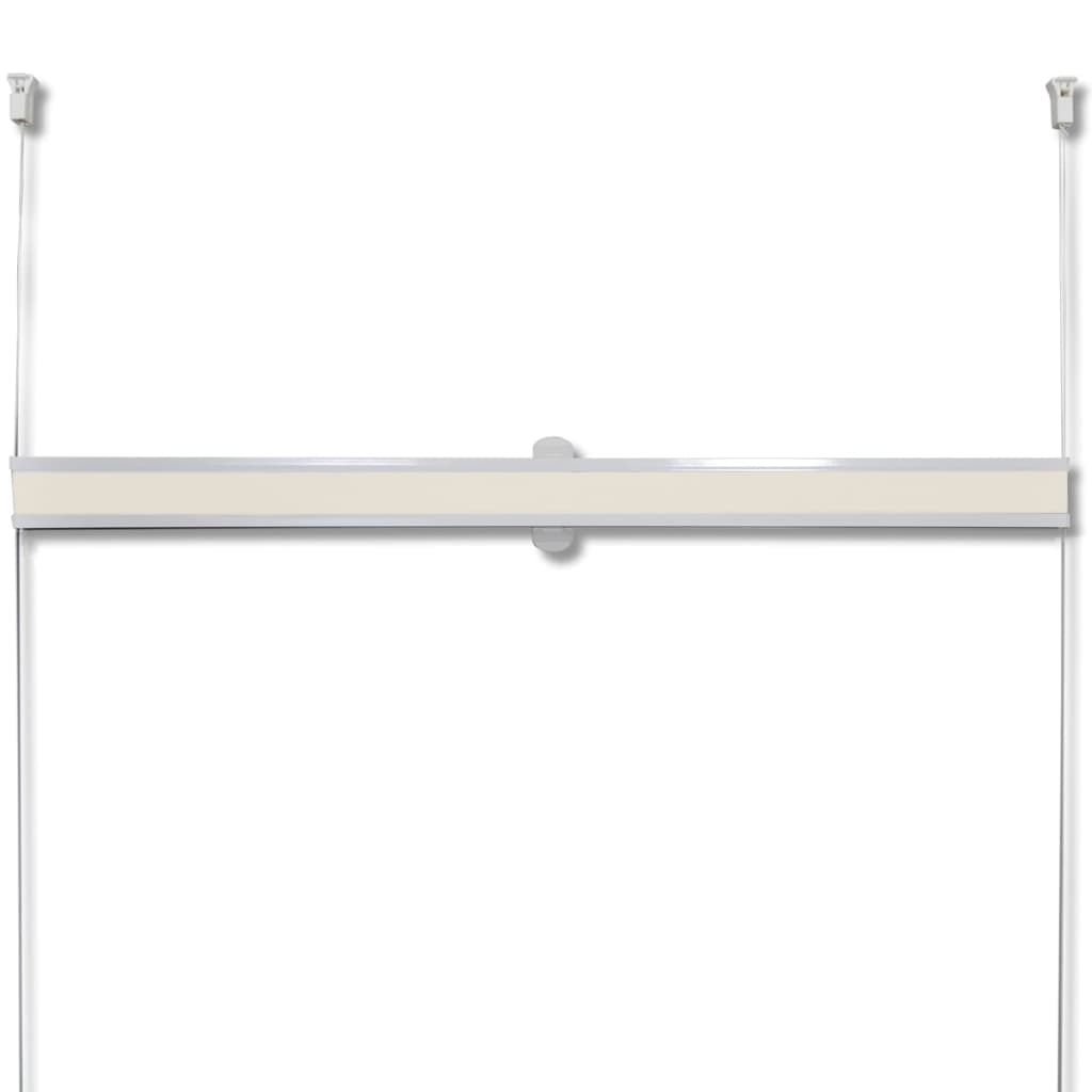 Berkfield Plisse Blind 90x150cm Cream