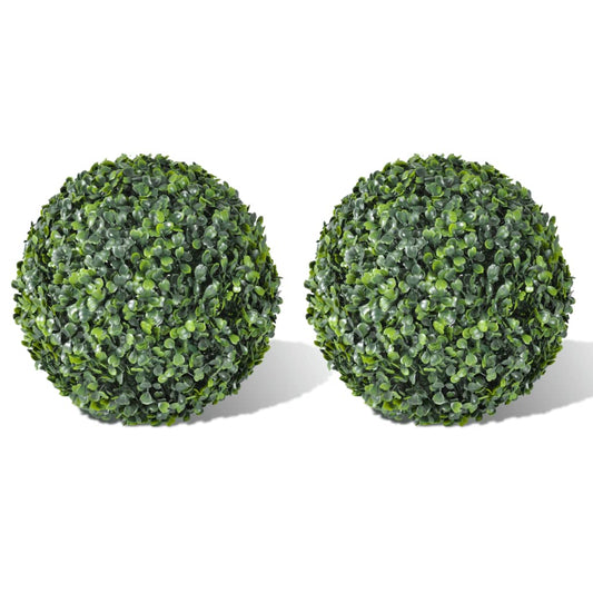 Berkfield Boxwood Ball Artificial Leaf Topiary Ball 35 cm 2 pcs