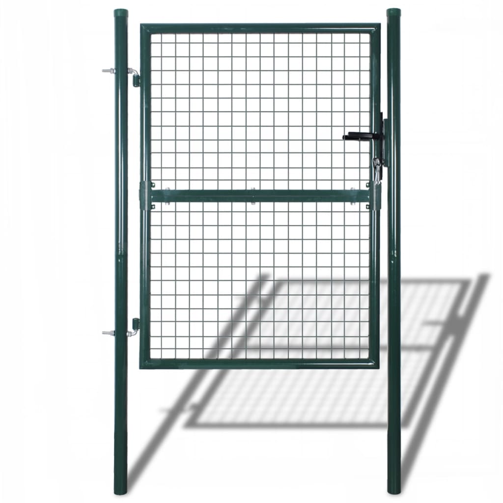 Garden Mesh Gate Fence Door Wall Grille 85,5 x 150 cm