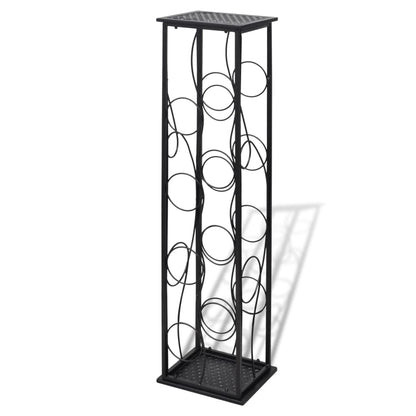 Berkfield Wine Rack for 8 Bottles Metal