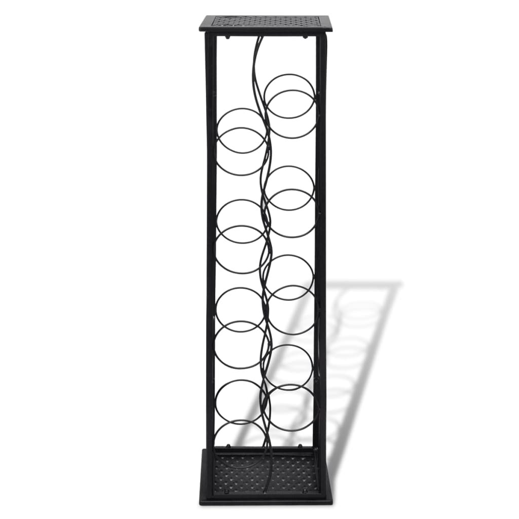 Berkfield Wine Rack for 8 Bottles Metal
