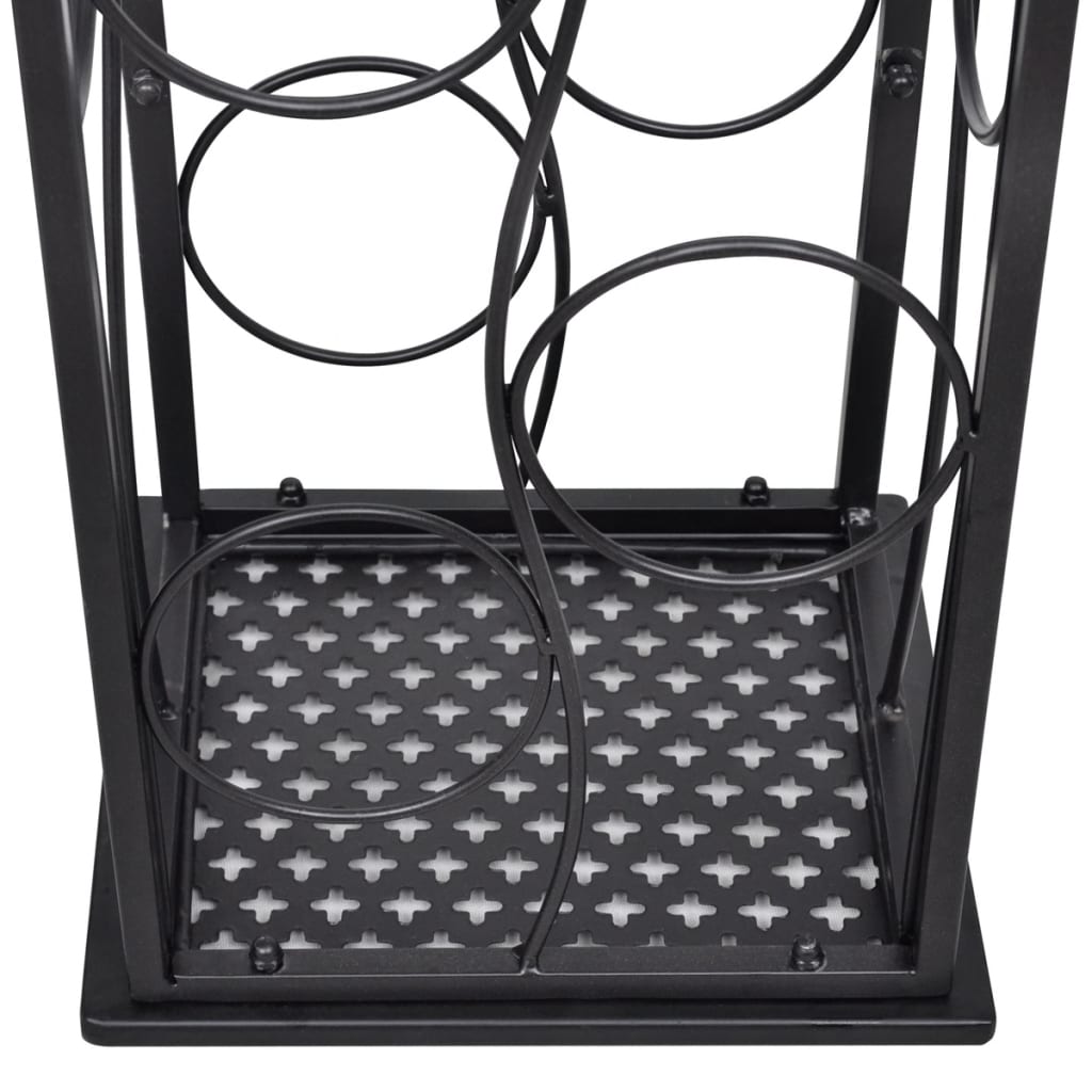 Berkfield Wine Rack for 8 Bottles Metal