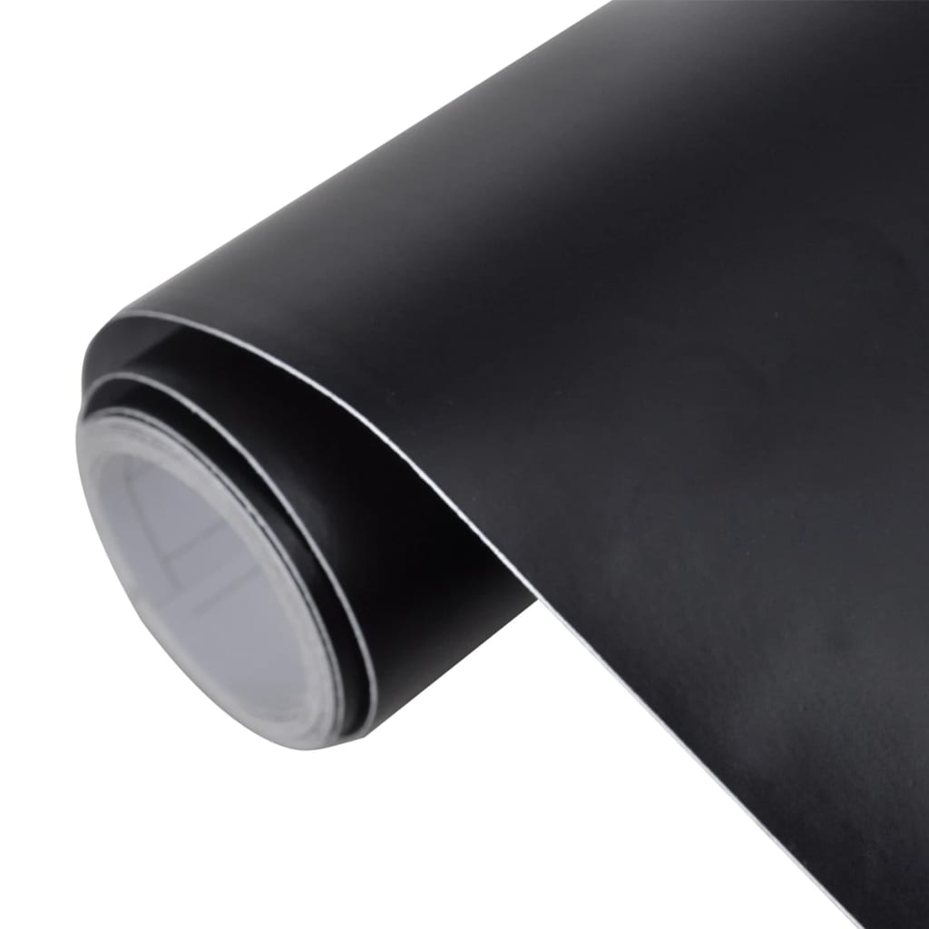 Berkfield Car Film Matt Black 500 x 152 cm Waterproof Bubble Free