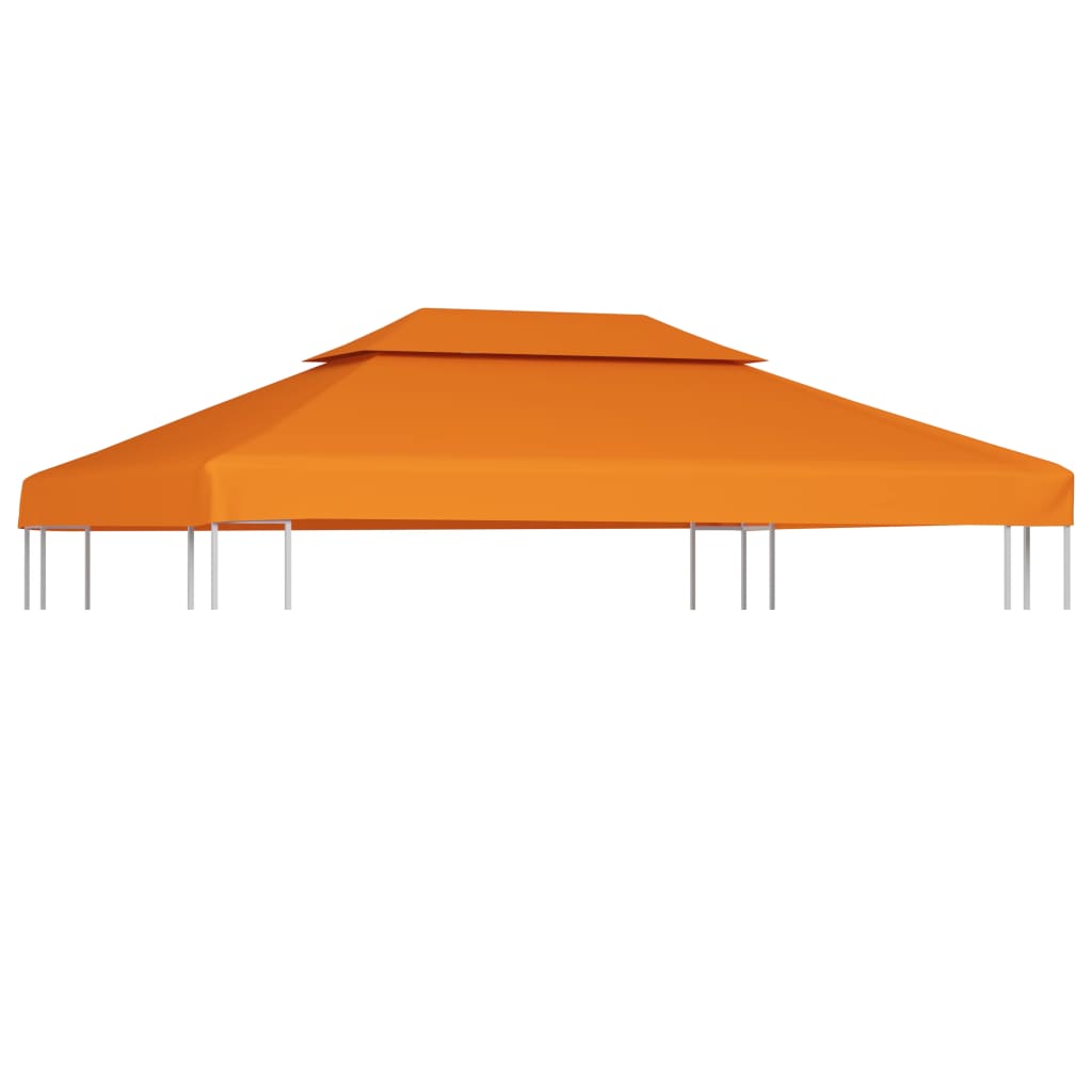 Berkfield Gazebo Cover Canopy Replacement 310 g / m�__ Orange 3 x 4 m