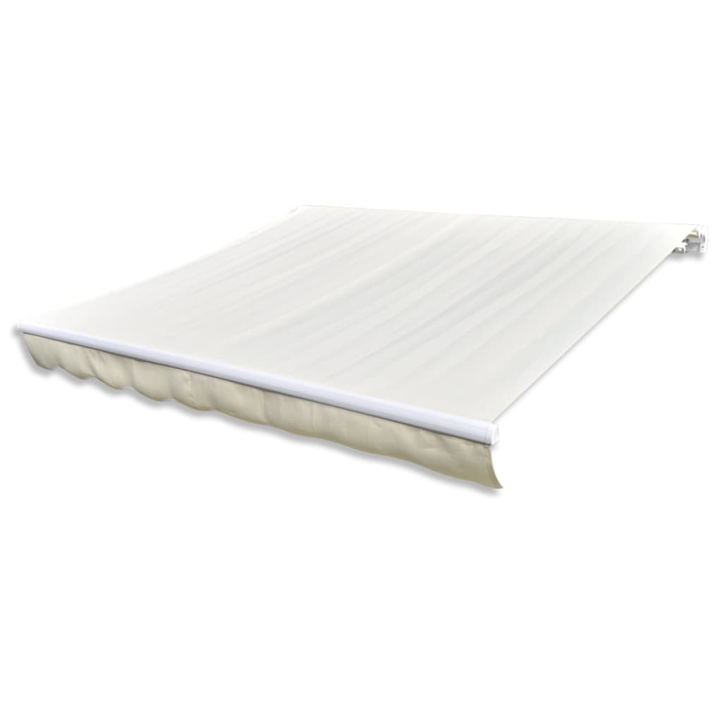 Berkfield Awning Top Sunshade Canvas Cream 6 x 3 m