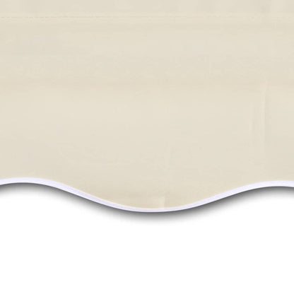 Berkfield Awning Top Sunshade Canvas Cream 6 x 3 m