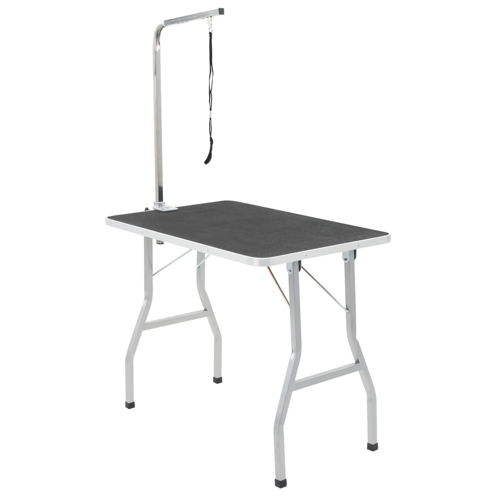Berkfield Bath Grooming Table for Dogs Cats Pets Adjustable 1 Loop