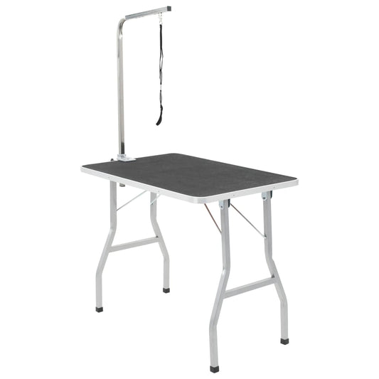 Berkfield Bath Grooming Table for Dogs Cats Pets Adjustable 1 Loop