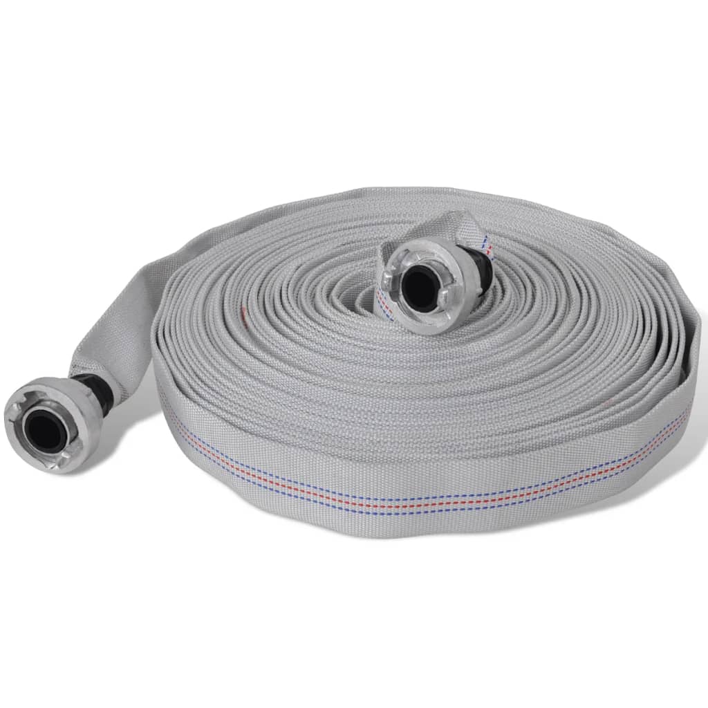 Berkfield Fire Hose Flat Hose 20 m with D-Storz Couplings 1 Inch