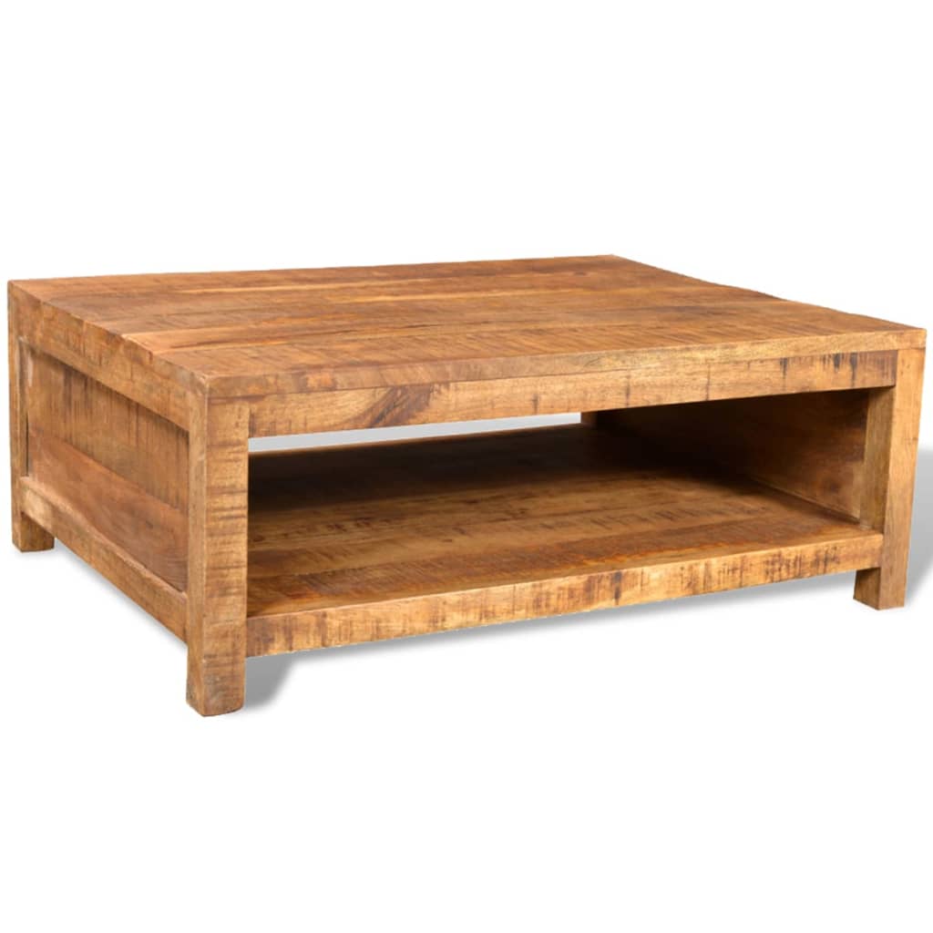 Berkfield Coffee Table Solid Mango Wood