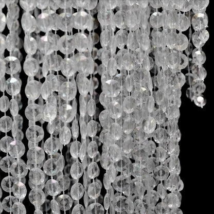 Crystal Pendant Chandelier 26 x 70 cm