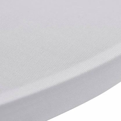 Standing Table Cover �_�”�_ 60cm White Stretch 2 pcs