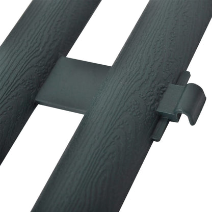 Berkfield 17 pcs Lawn Dividers 10 m Green