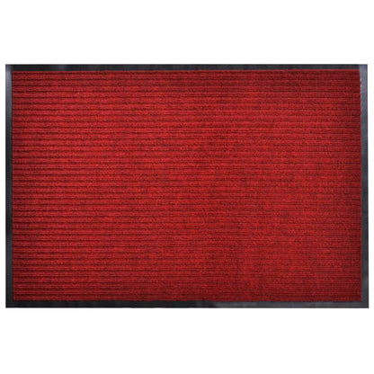 Red PVC Door Mat 90 x 60 cm