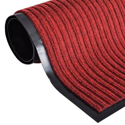 Red PVC Door Mat 90 x 60 cm