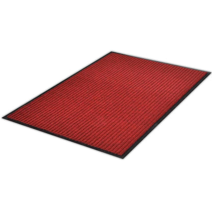 Red PVC Door Mat 90 x 60 cm