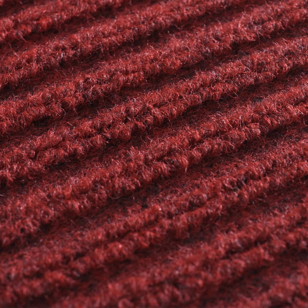 Red PVC Door Mat 90 x 60 cm