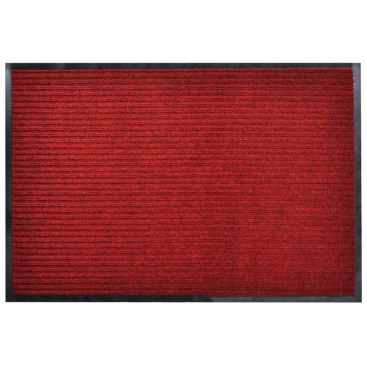 Red PVC Door Mat 90 x 150 cm