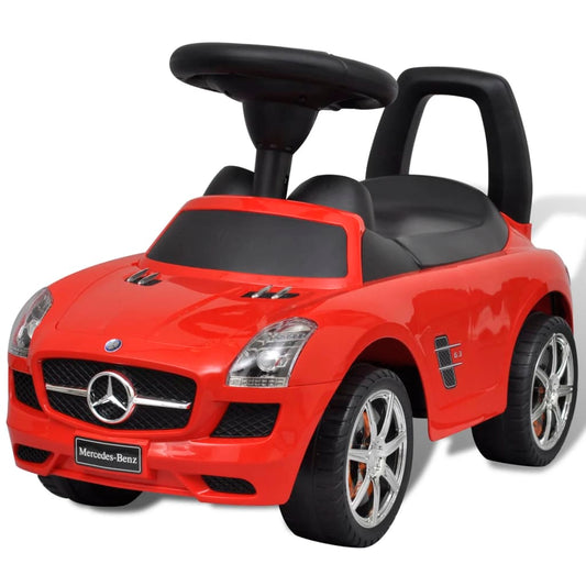 Mercedes Benz Foot-Powered Kids Car Red