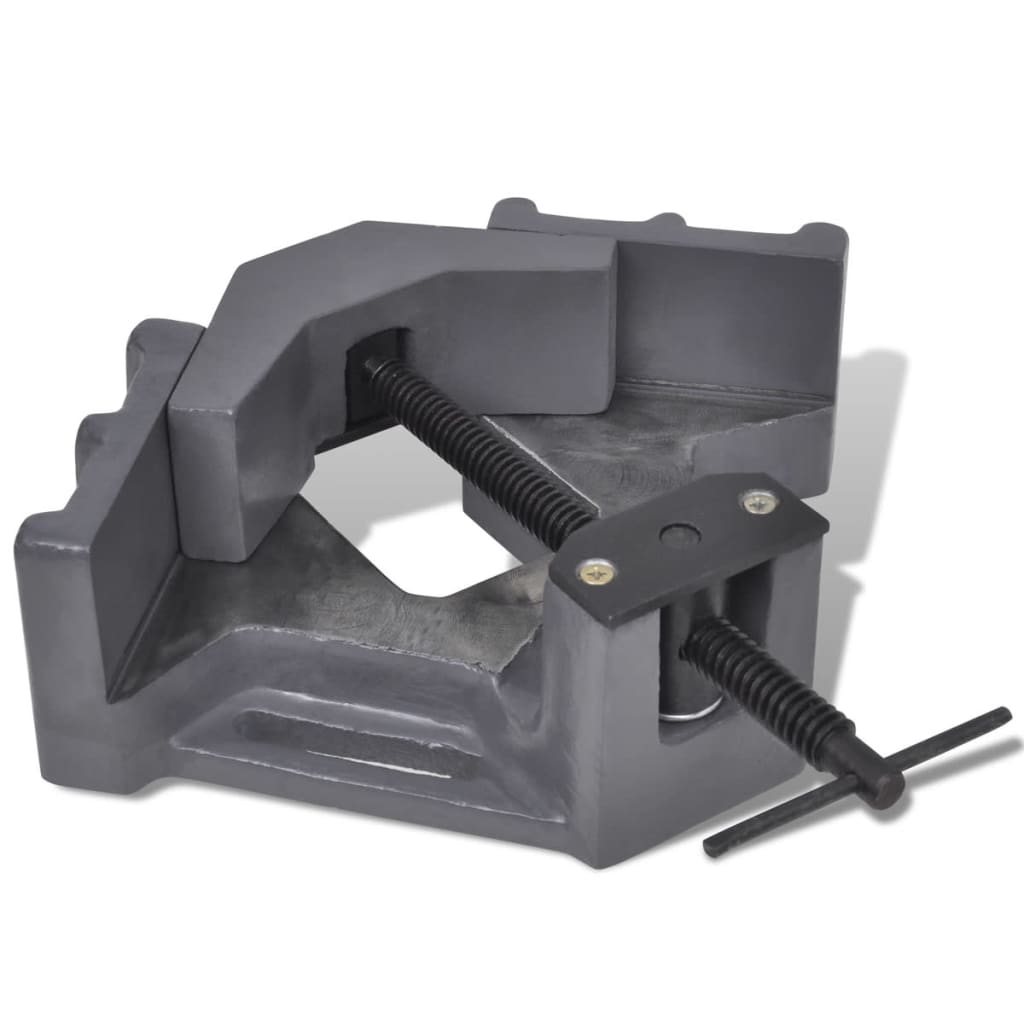 Berkfield Manually Operated Drill Press Corner Vice 115 mm