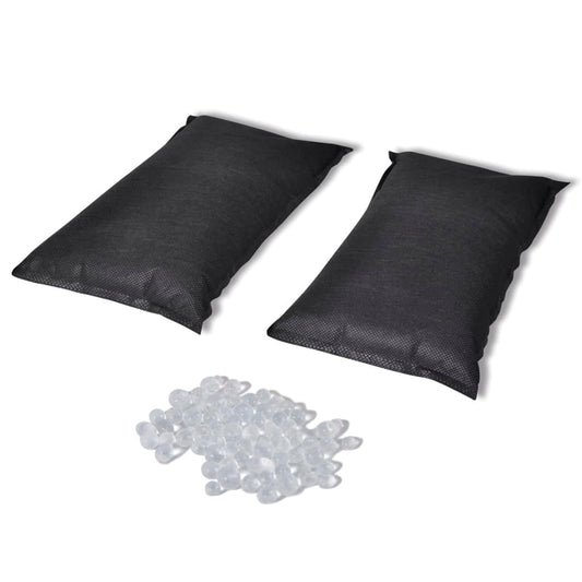 Berkfield Silica Gel Desiccant Bags 2 pcs 2 kg