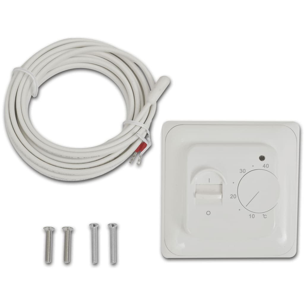 Berkfield Floor Heating Thermostat with Sensor Cable