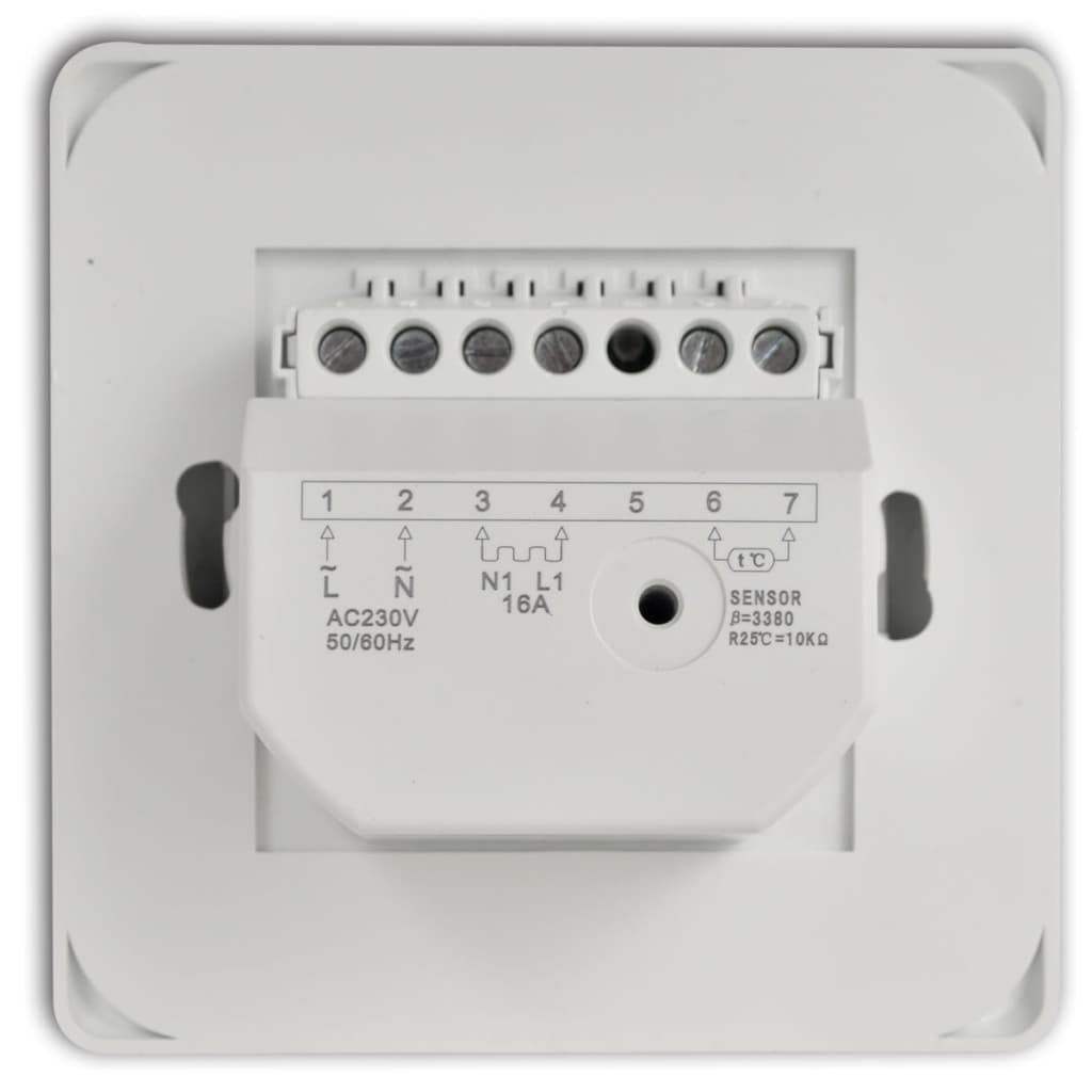 Berkfield Floor Heating Thermostat with Sensor Cable