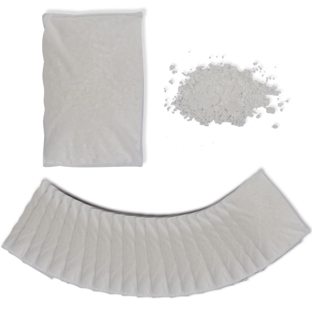 Berkfield Desiccant Calcium Chloride Refill Bags 20 pcs 20 kg