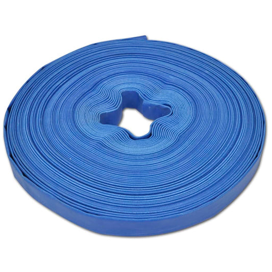 Berkfield Flat Hose 50 m 1" PVC Water Delivery