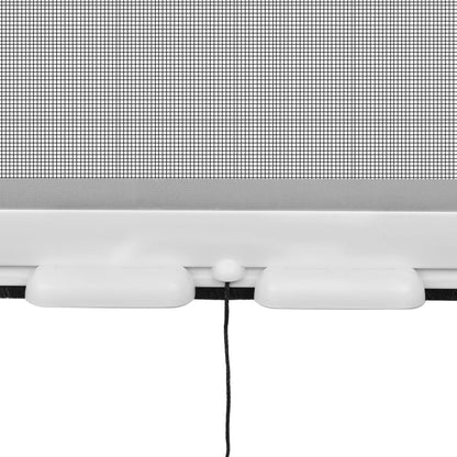 White Roll Down Insect Screen for Windows 100 x 170 cm