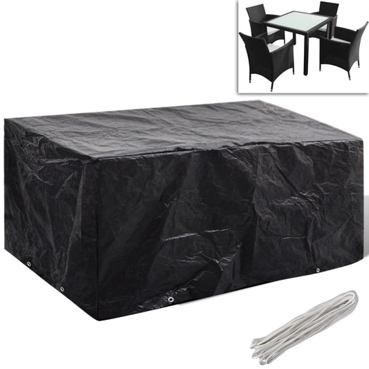Berkfield Garden Furniture Cover 4 Person Poly Rattan Set 8 Eyelets 180 x 140cm
