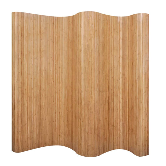 Berkfield Room Divider Bamboo Natural 250x165 cm