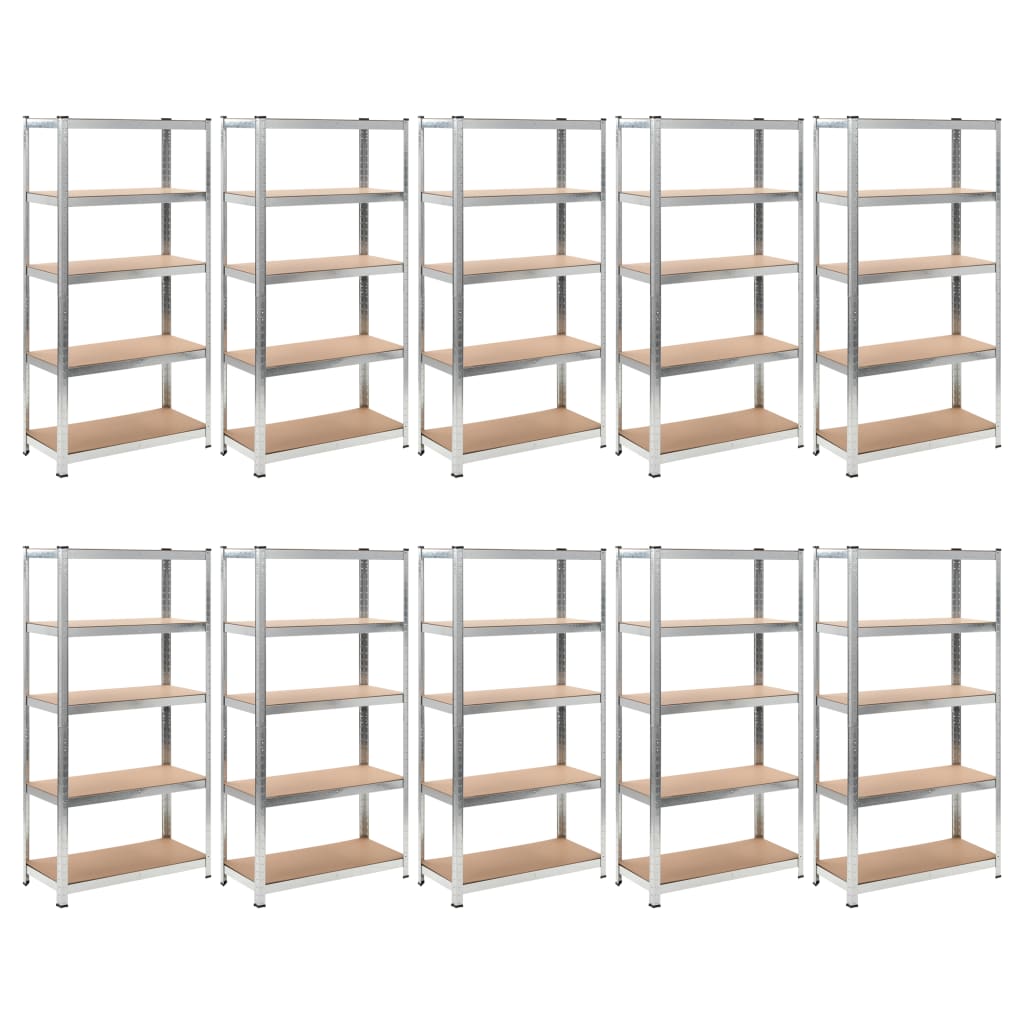 Berkfield Heavy-duty Storage Rack 10 pcs