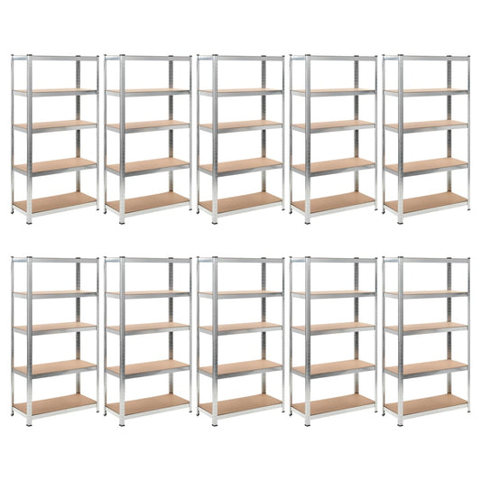 Berkfield Heavy-duty Storage Rack 10 pcs