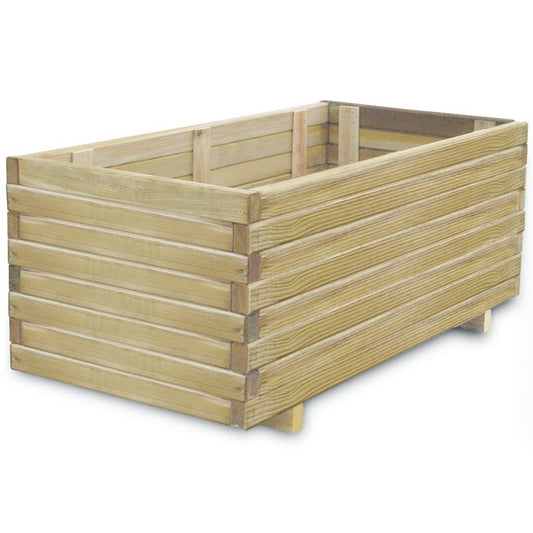 Berkfield Raised Bed 100x50x40 cm Wood Rectangular