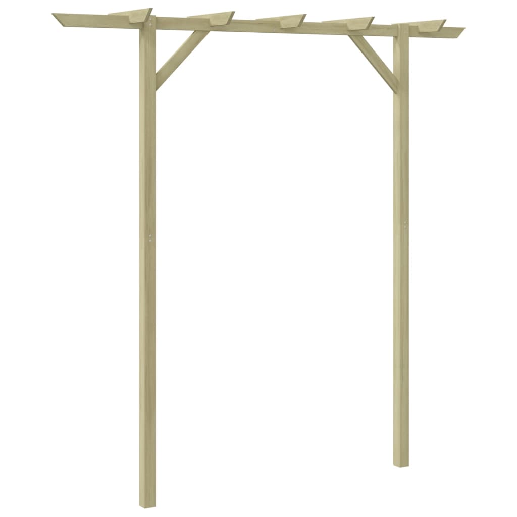 Berkfield Garden Pergola 200x40x205 cm Wood