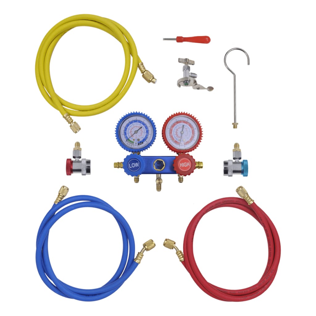 2-way Manifold Gauge Set in Tool Kit