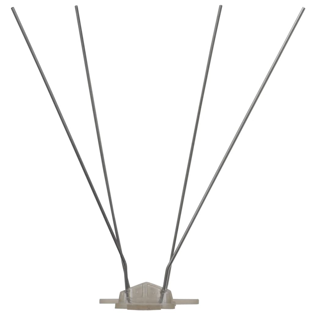 Berkfield 4-row Plastic Bird & Pigeon Spikes Set of 6 3 m