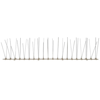 Berkfield 4-row Plastic Bird & Pigeon Spikes Set of 6 3 m