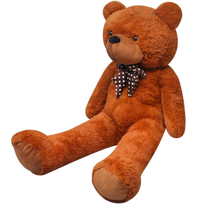 Berkfield XXL Soft Plush Teddy Bear Toy Brown 85 cm