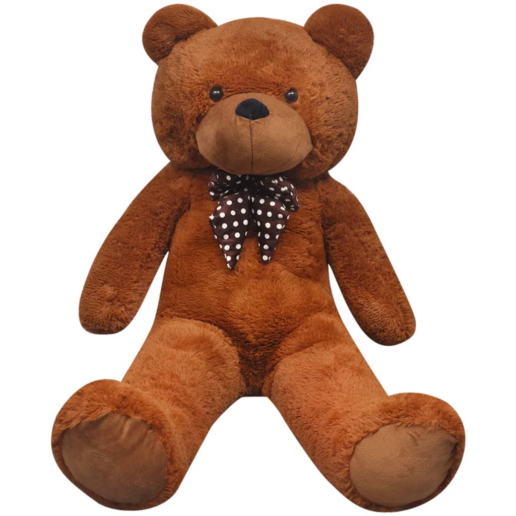 Berkfield XXL Soft Plush Teddy Bear Toy Brown 85 cm – Berkfield Home