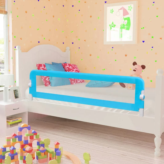 Berkfield Toddler Safety Bed Rail 150 x 42 cm Blue