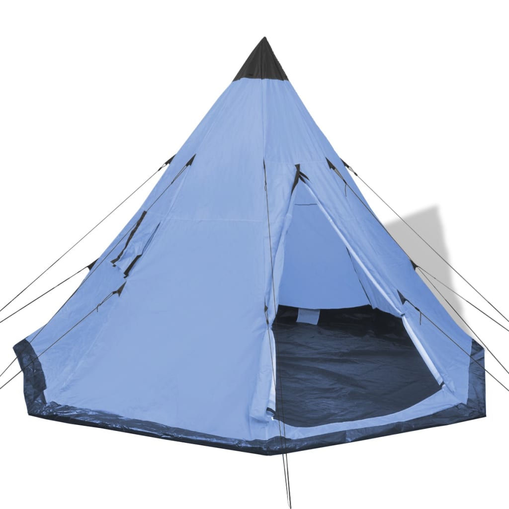 Berkfield 4-person Tent Blue