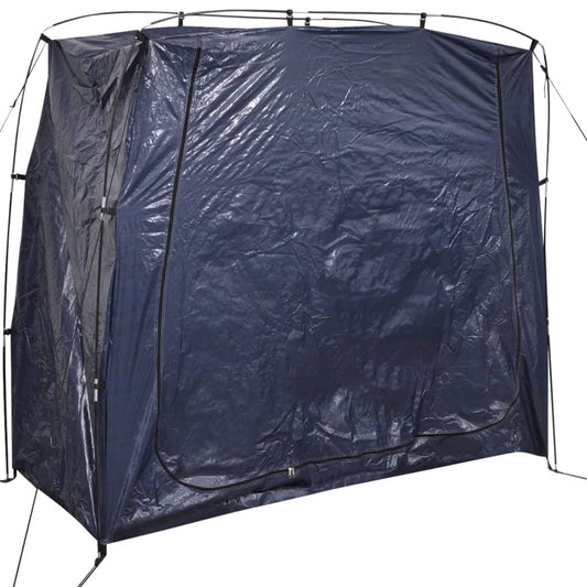 Berkfield Bike Storage Tent 200x80x150 cm Blue