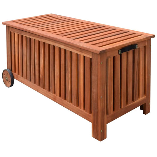Berkfield Garden Storage Box 118x52x58 cm Wood