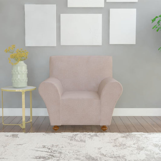 Berkfield Stretch Couch Slipcover Beige Polyester Jersey