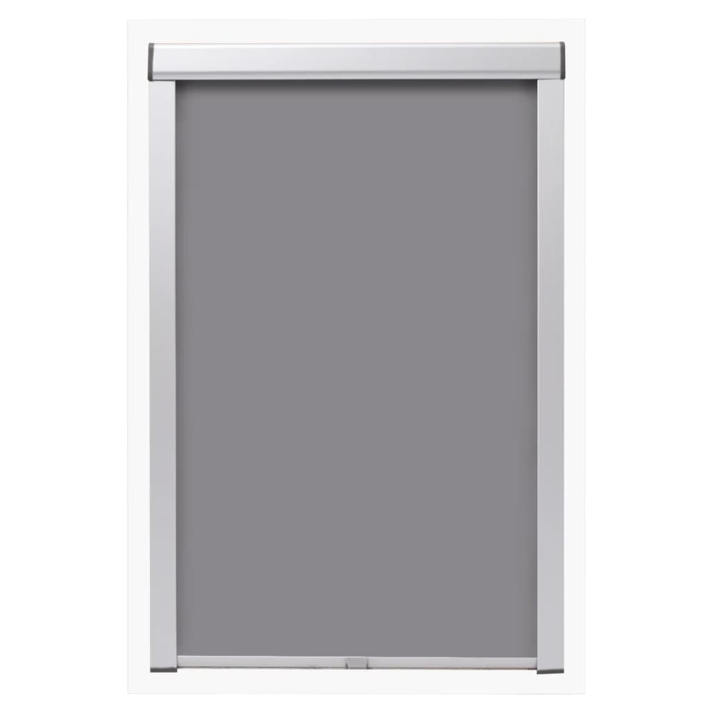 Berkfield Blackout Roller Blinds Grey U08/808