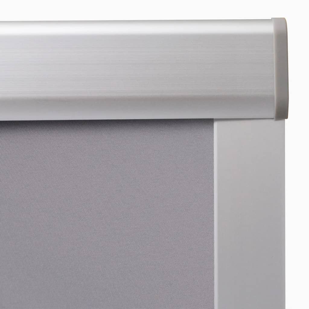 Berkfield Blackout Roller Blinds Grey U08/808
