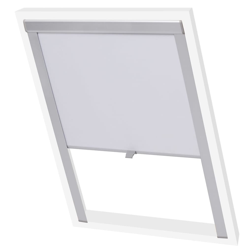 Berkfield Blackout Roller Blinds White M06/306