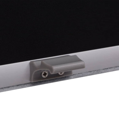 Berkfield Blackout Roller Blinds Black C04